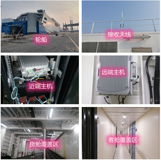  三角镇海上游轮轮船渔船覆盖案例